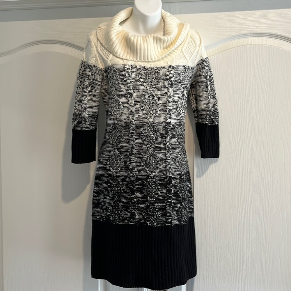 Cozy sweater dress